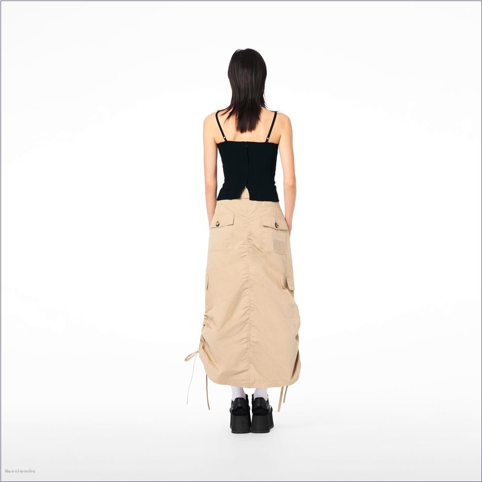  Marc Jacobs BEIGE MARCDOWN/View All Marcdown/The Cargo Skirt