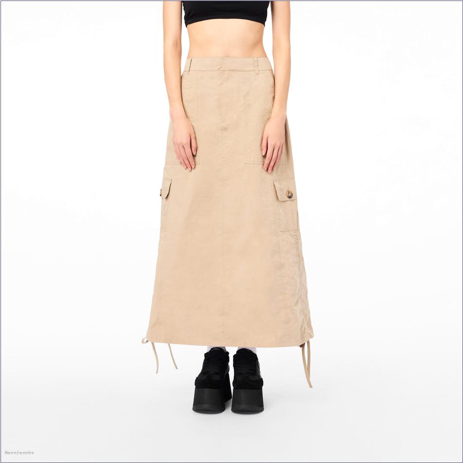  Marc Jacobs BEIGE MARCDOWN/View All Marcdown/The Cargo Skirt