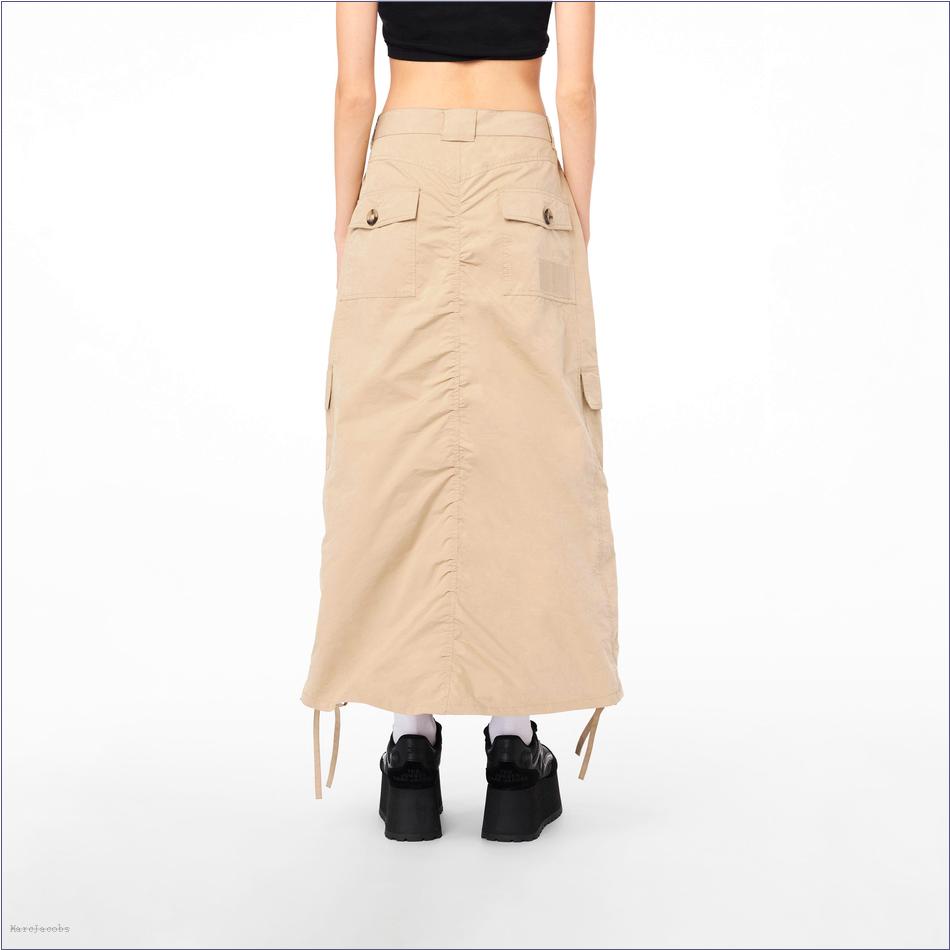  Marc Jacobs BEIGE MARCDOWN/View All Marcdown/The Cargo Skirt