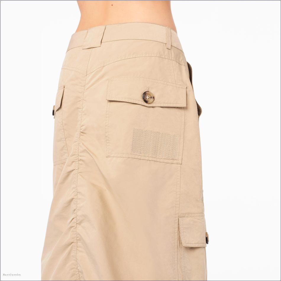  Marc Jacobs BEIGE MARCDOWN/View All Marcdown/The Cargo Skirt