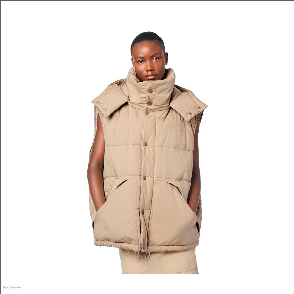  Marc Jacobs BEIGE MARCDOWN/View All Marcdown/The Oversized Puffer Vest